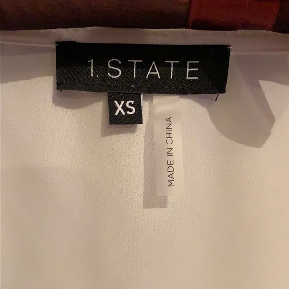 1. State Ruffle Open Arm Top - Picture 3 of 3